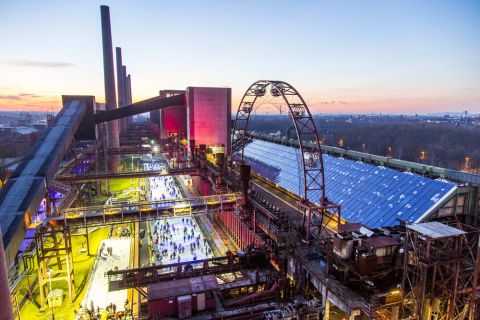 Промисловий комплекс вугільної шахти Zollverein в Ессені, Німеччина